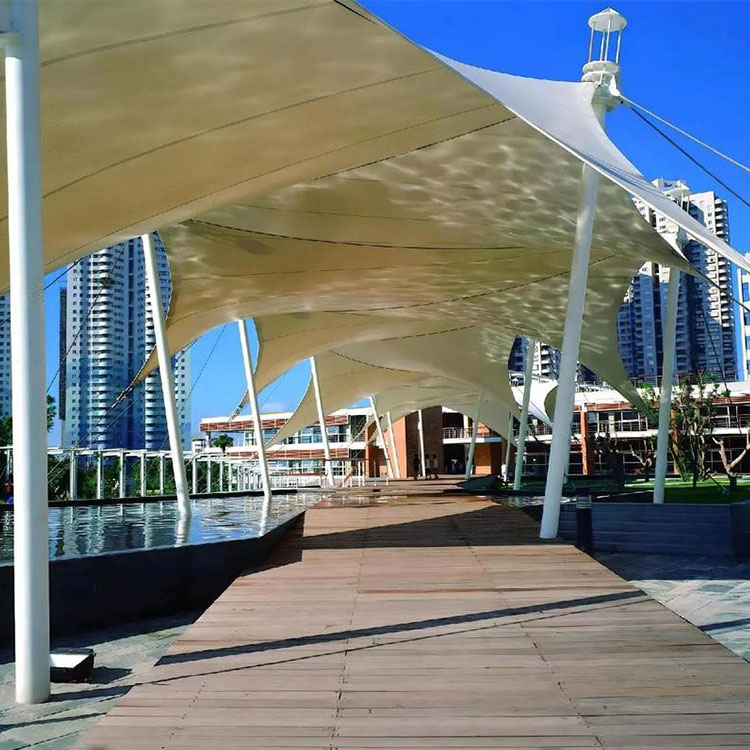 寻甸膜结构景观棚