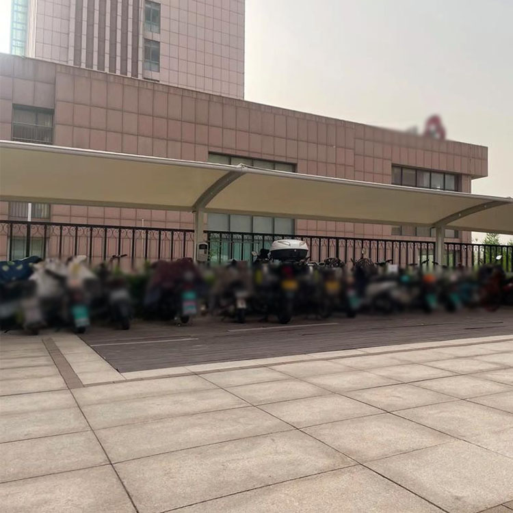 寻甸膜结构电动车棚